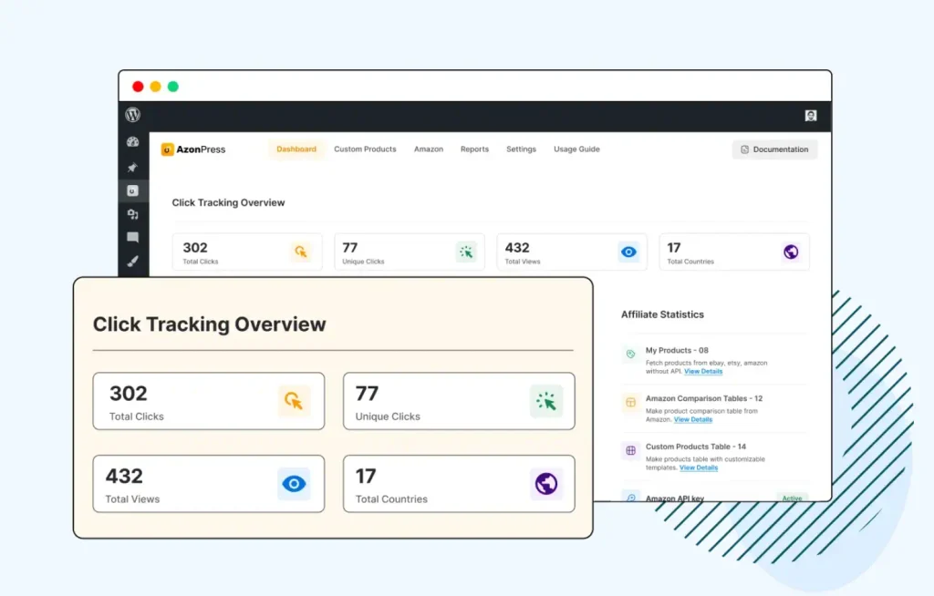 advance reporting dashboard