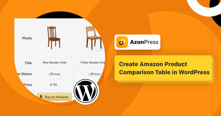 Create Amazon Product Comparison Table in WordPress (1)