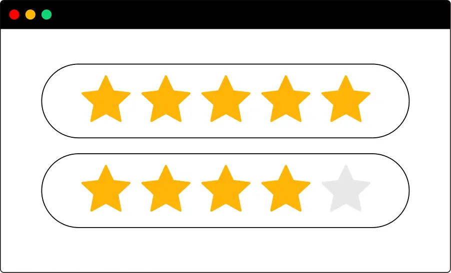 AzonPress star rating