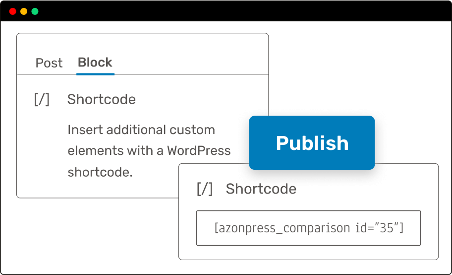 publish your affiliate product