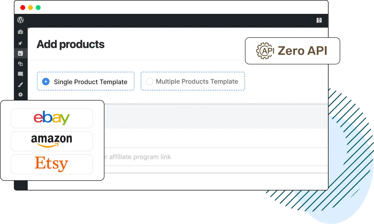 Custom Product with Zero API
