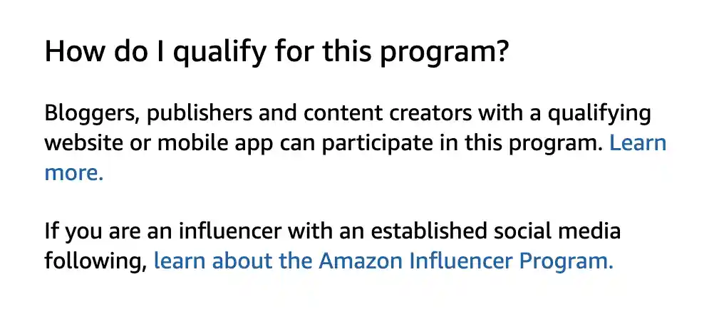 amazon associate vs influencer