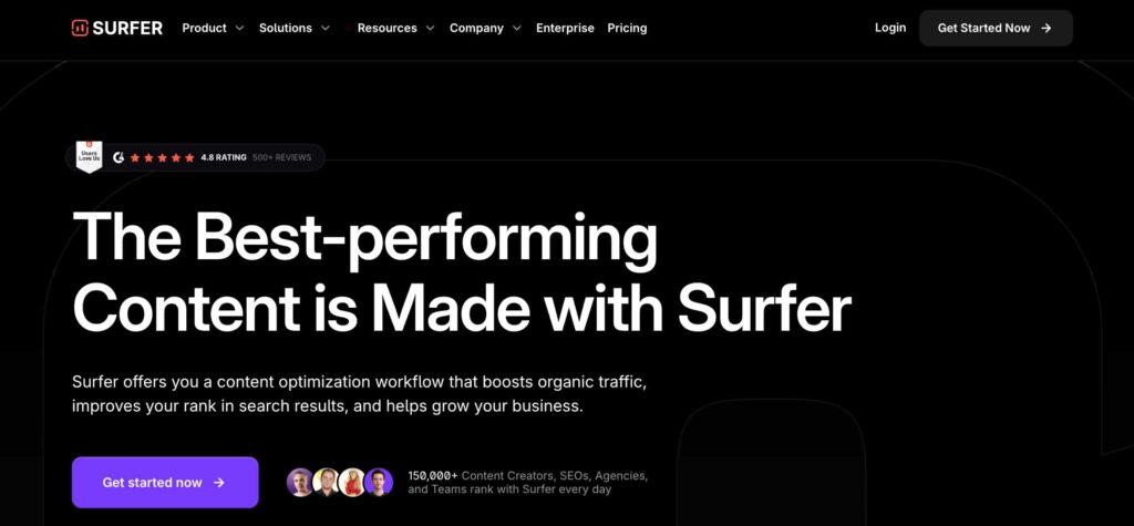 Surfer seo