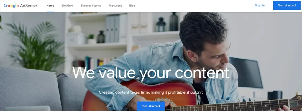 Google AdSense affiliate program