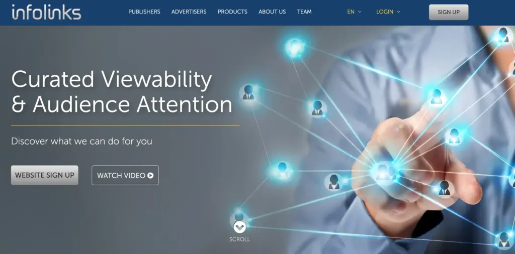 Infolinks pay-per-click affiliate program