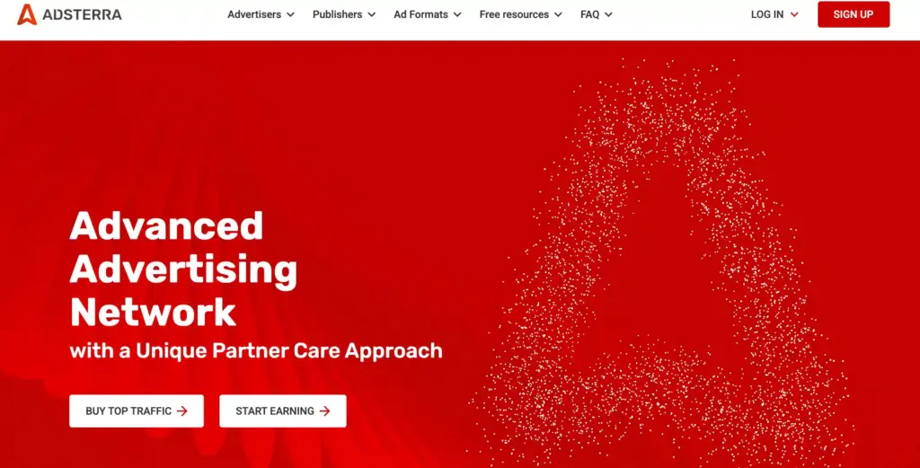 Adsterra pay per click affiliate program