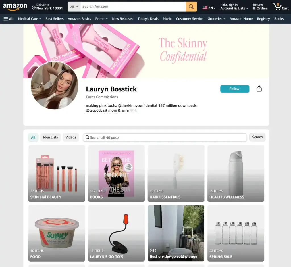 Amazon Storefronts