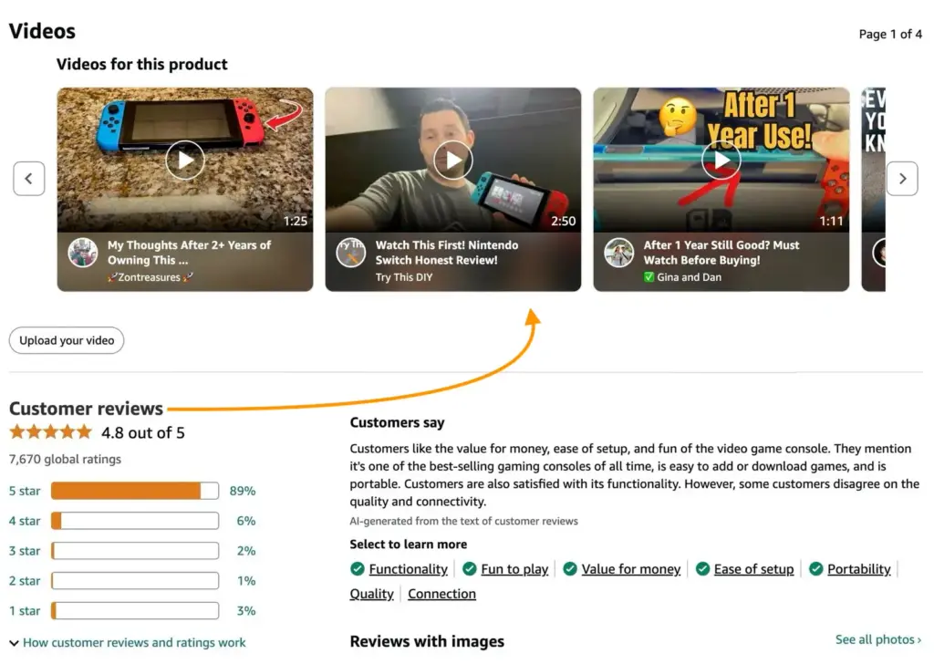 Get paid for amazon video reviews by Amazon Influencer Program.