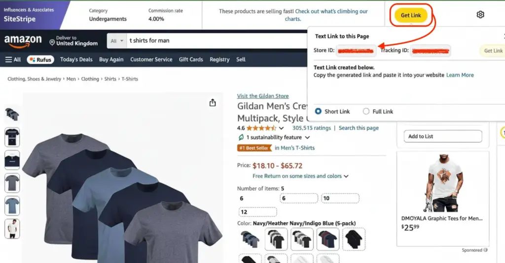 how to find preferred associates store id