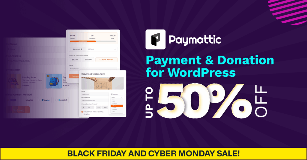 paymattic black friday deal
