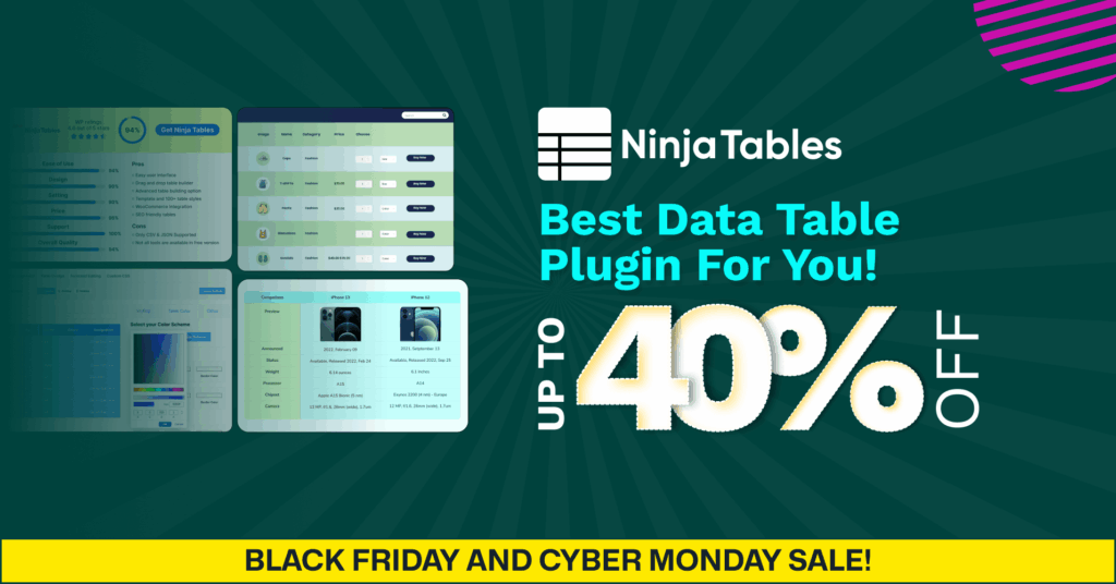 ninja tables black friday deal