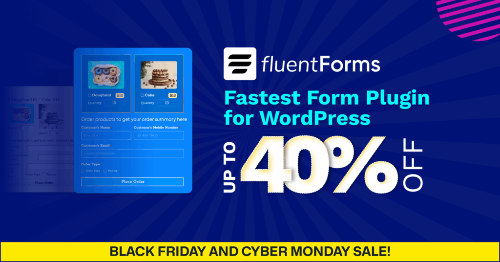 fluentforms black friday deal