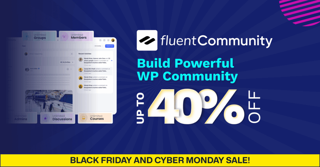 fluentcommunity black friday deal