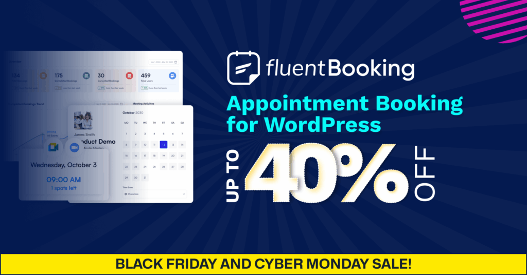 fluentbooking black friday deal