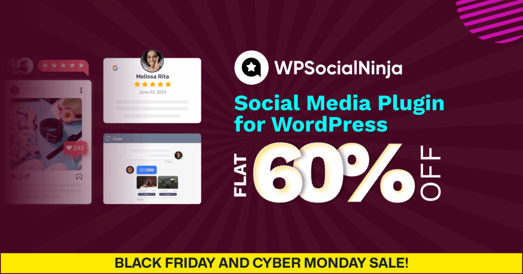 wpsocialninja black friday deal