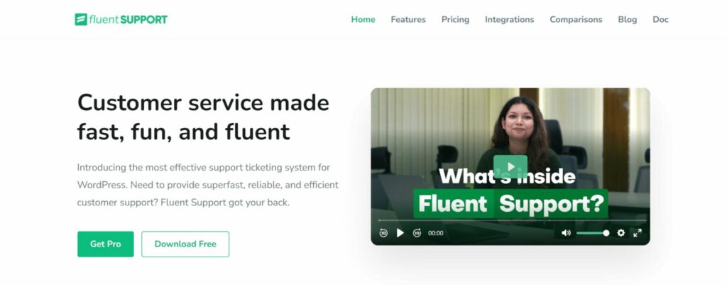 fluent support best helpdesk plugin 1536x601