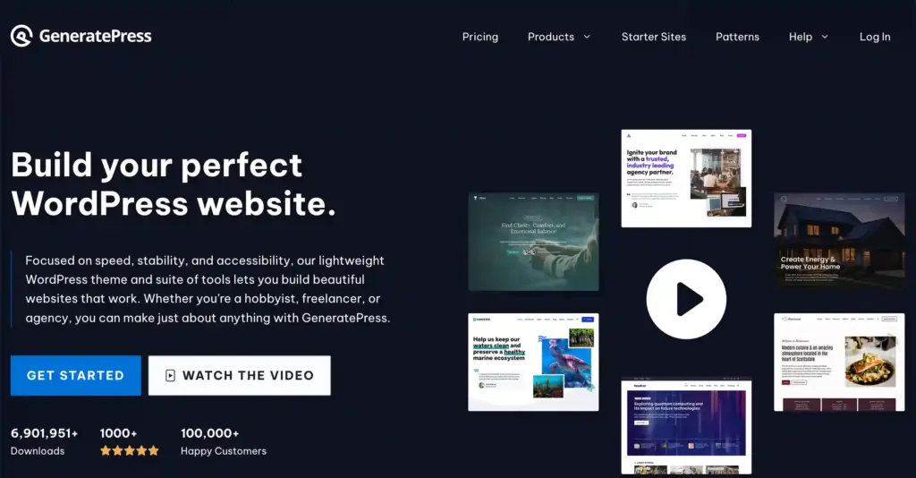 generetpress wordpress affiliate theme