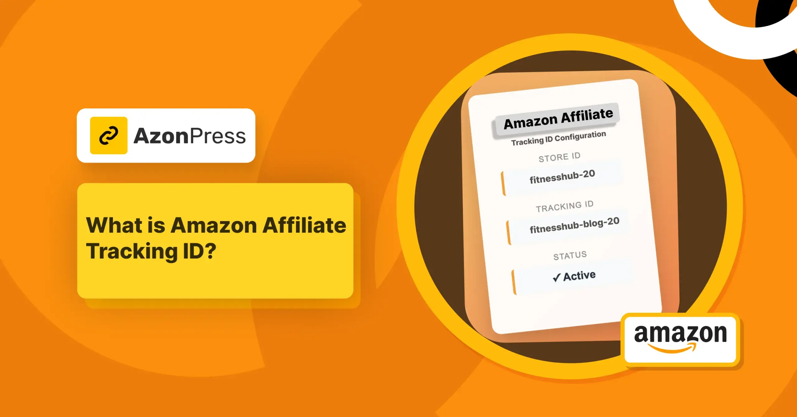 what is amazon affiliate tracking id