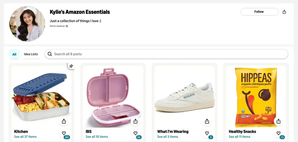 kylies amazon essentials