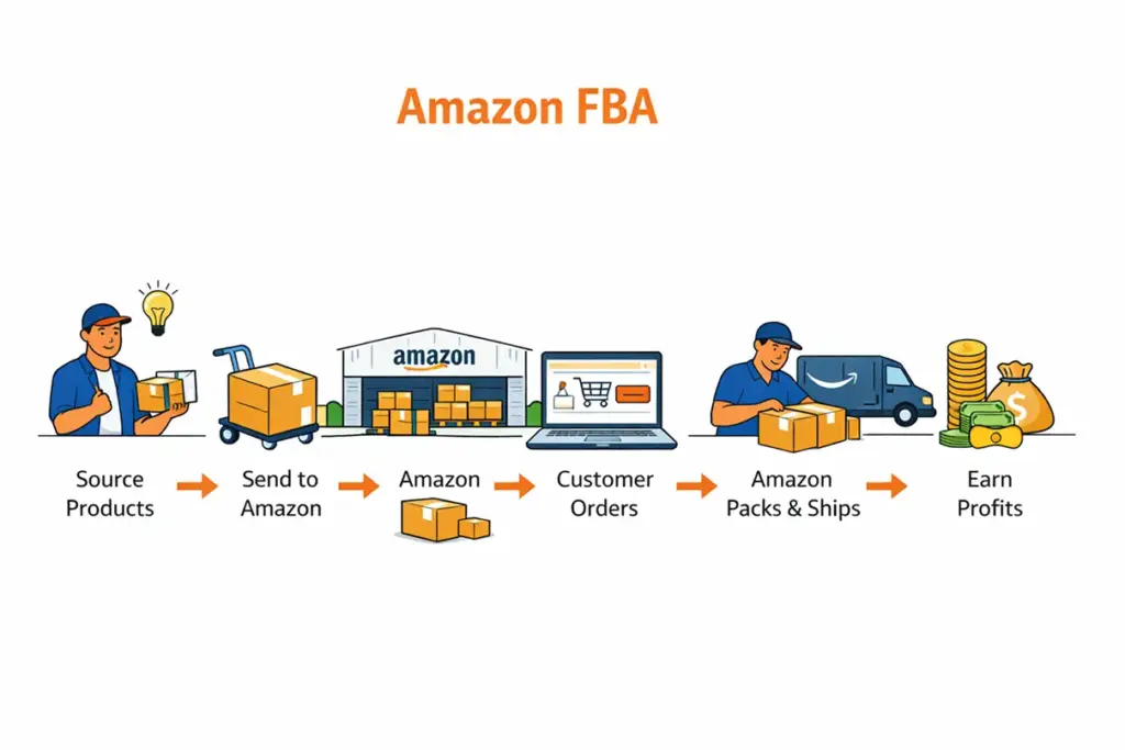 how amazon fba works