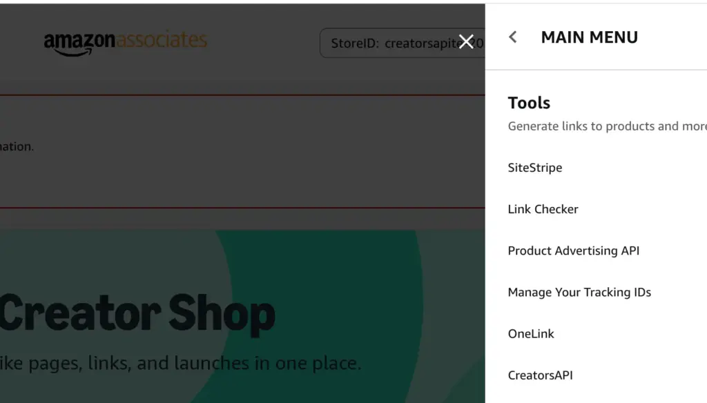 creatorsapi login1