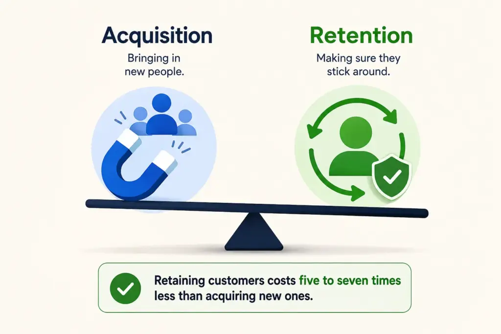 customer acquisition vs retention strategy