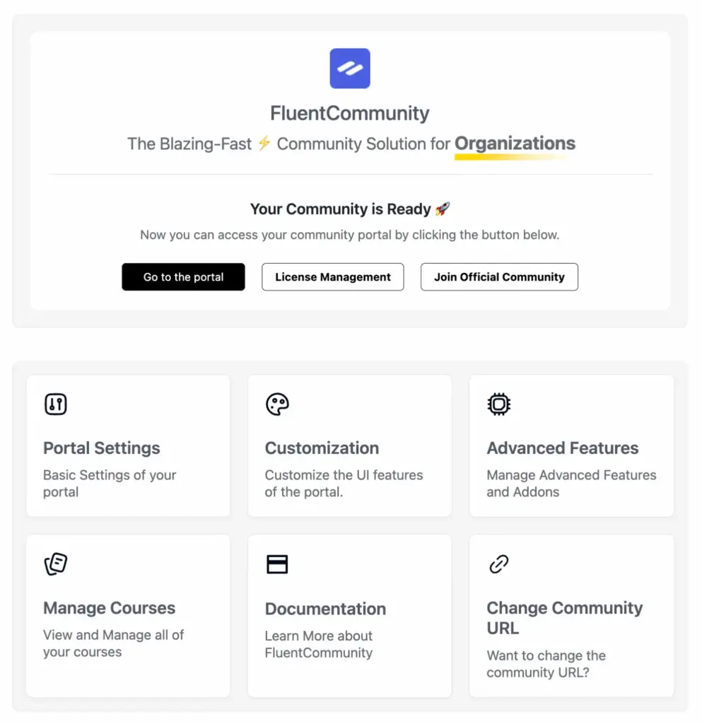 fluentcommunity setup wizard 1490x1536