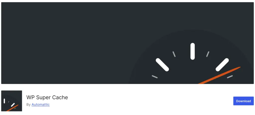 WP Super Cache WordPress plugin