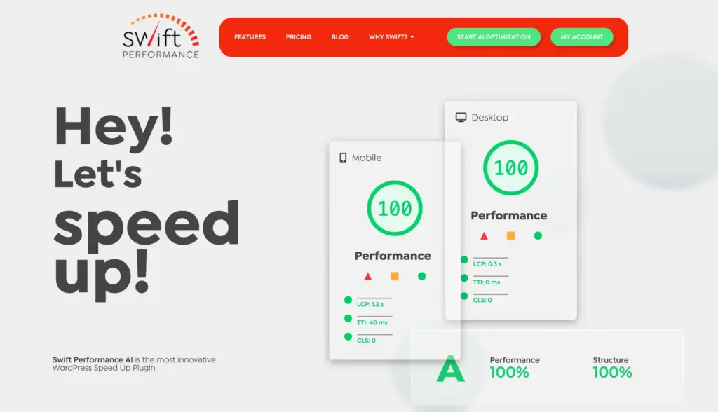 Swift Performance WordPress caching plugin