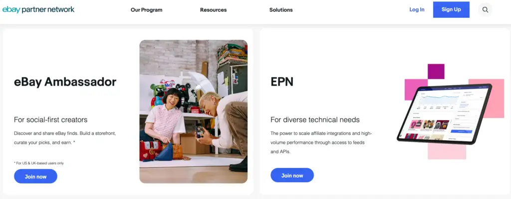 ebay partner network