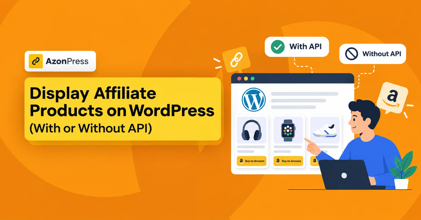 affiliate products on wordpress